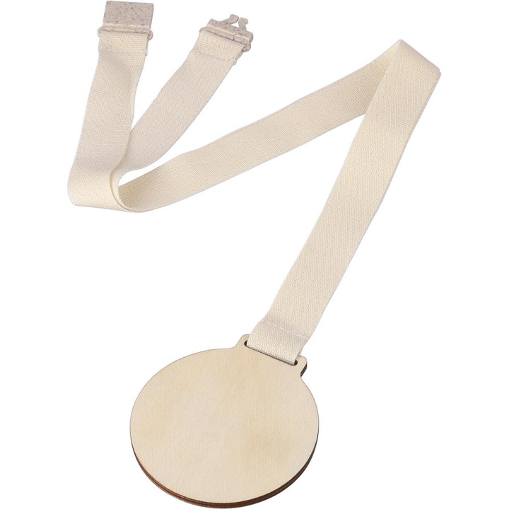 Drewniany medal