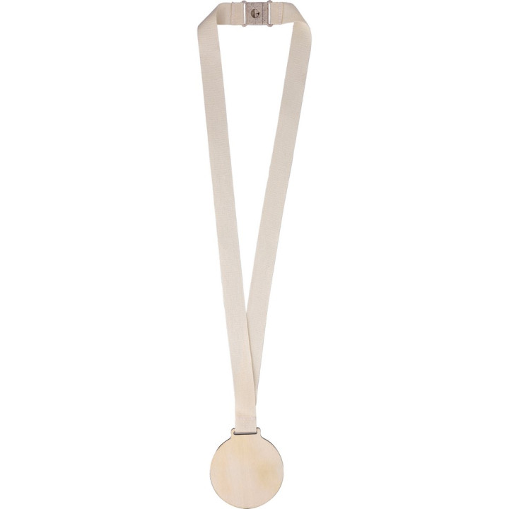 Drewniany medal