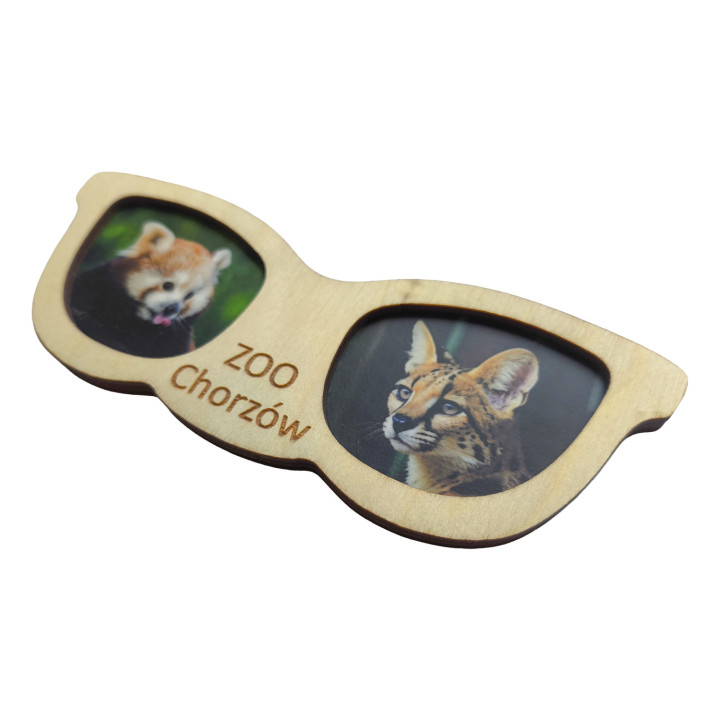 FotoMagnes Okulary – Personalizowany Magnes ze Zdjęciem