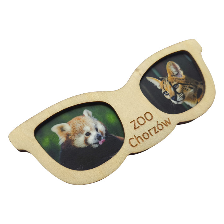 FotoMagnes Okulary – Personalizowany Magnes ze Zdjęciem